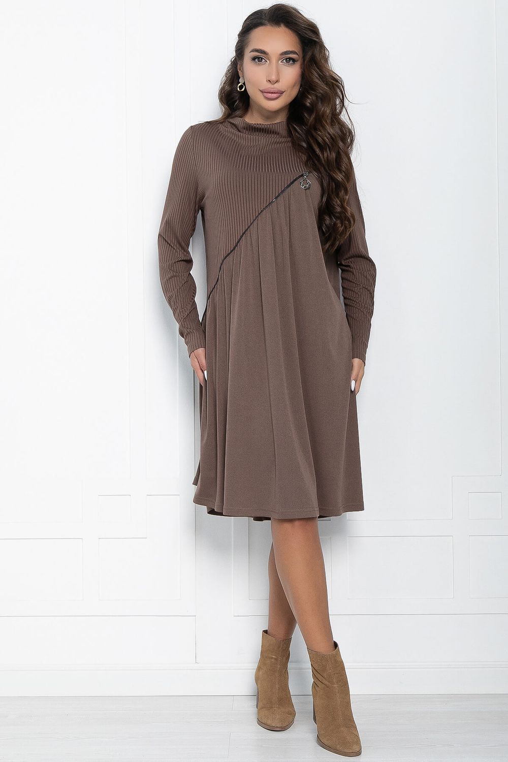 Платье Мару (коричневое) П11022 LT Collection