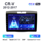 Teyes CC2 Plus 9"для Honda CR-V 2012-2017