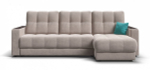 Угловой диван BOSS 2.0 Classic XL велюр Monolit латте