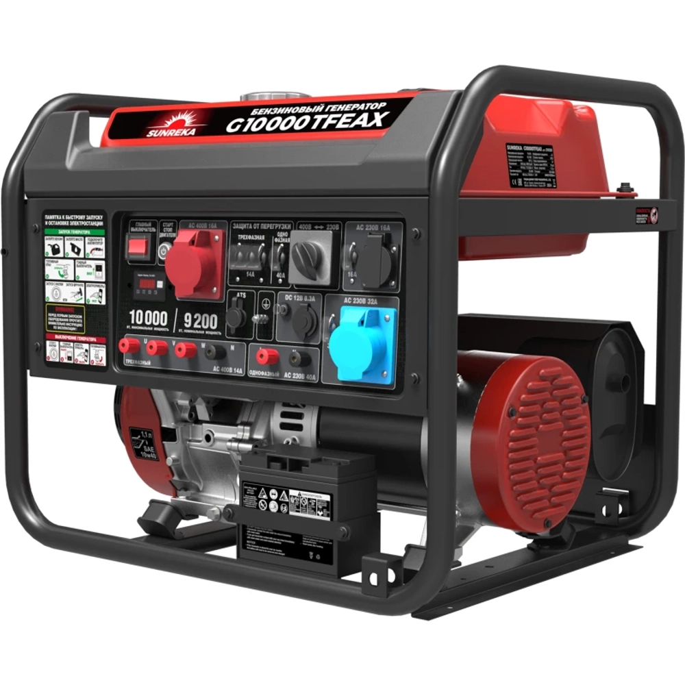 SUNREKA G10000TFEAX генератор бензиновый 211028