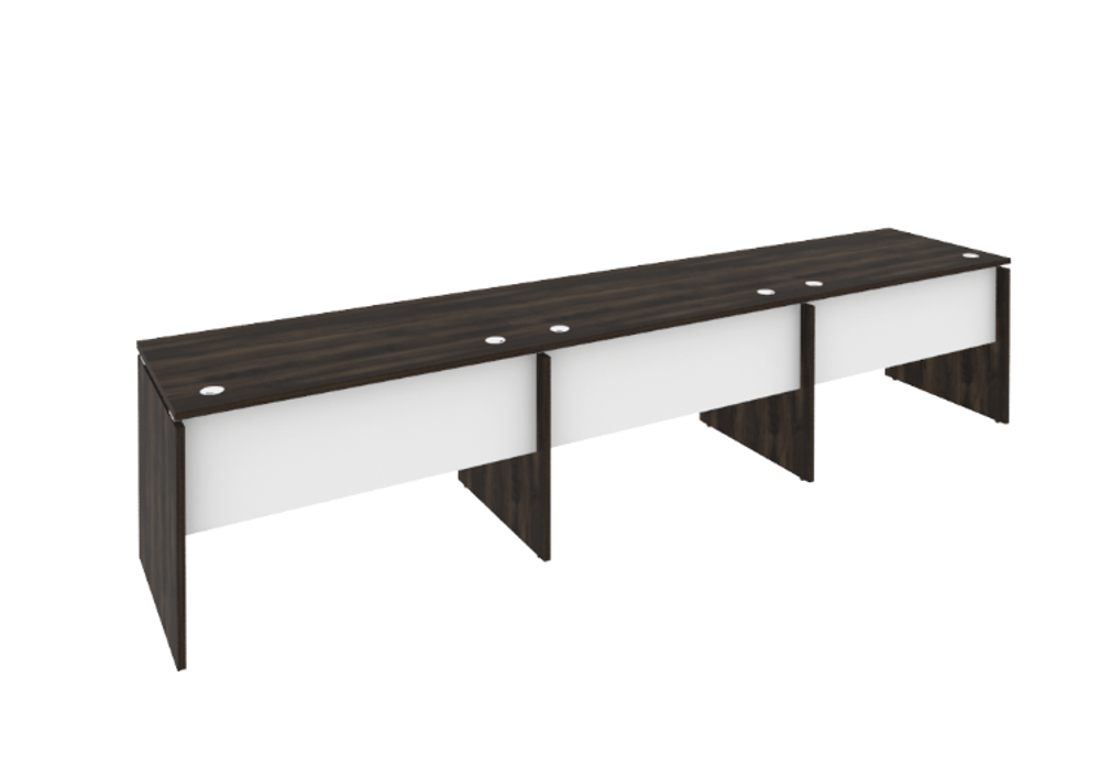 Рабочая станция ЛДСП на 3 места 800 Onix