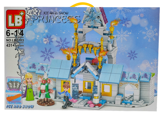 Конструктор Princess Ice and snow « Ледяной Дворец» , 431+ дет