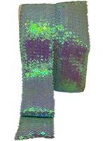 Тесьма эластичная пайтки ш-7см голубой 1м