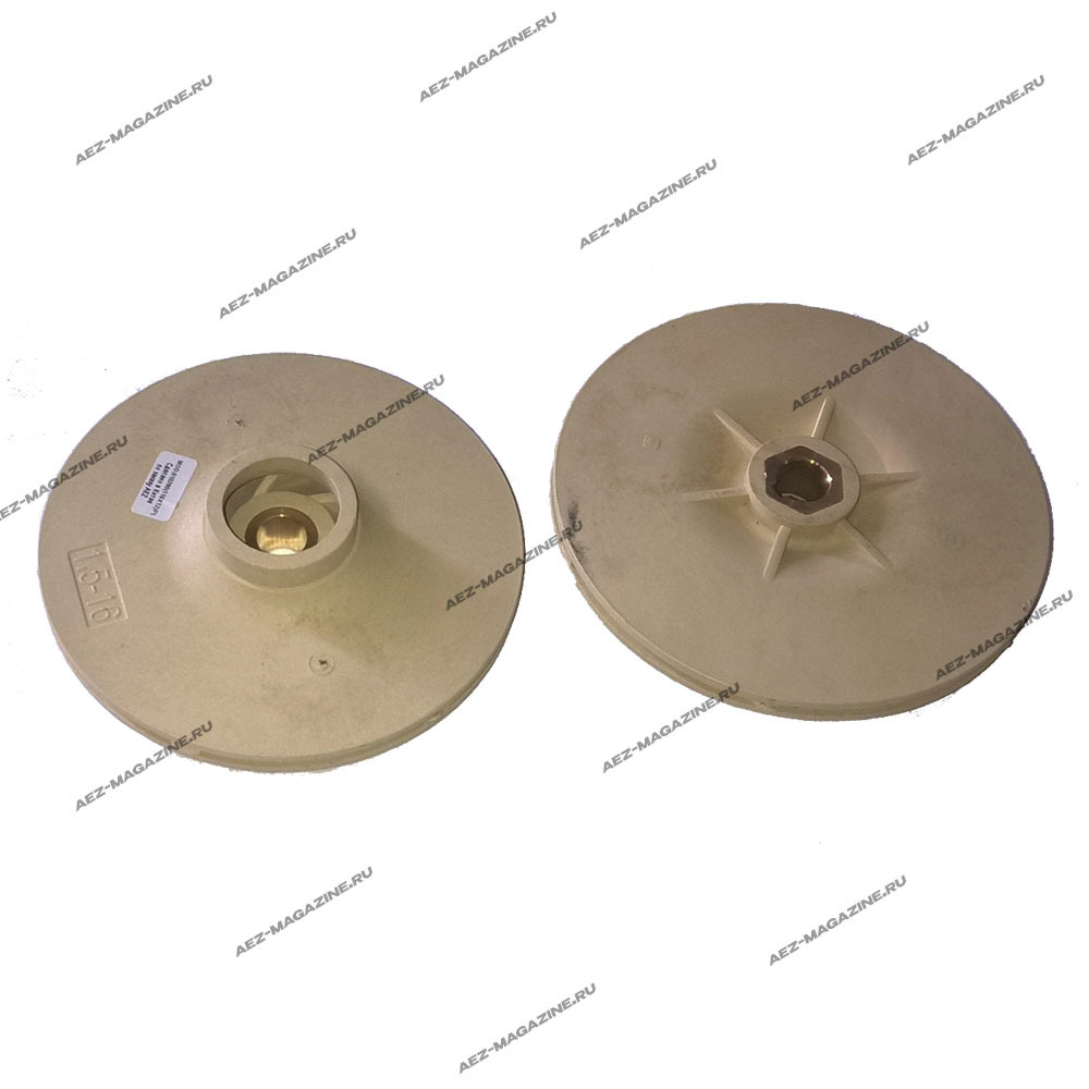 Крыльчатка для насоса пластиковая D-116x12мм, H-27мм