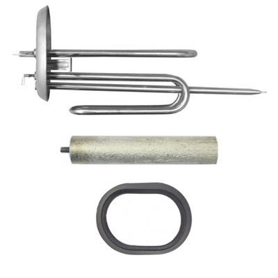 Комплект ТЭН 2,5 кВт (2500 Вт) для водонагревателя Ariston ABS PRO, ABS PLT + прокладка + анод