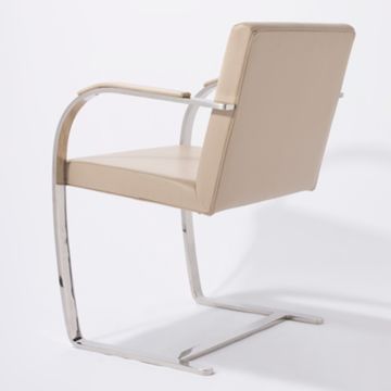 кресло  brno chair ( кожа)