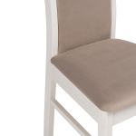 Стул деревянный Woodville Амиата бежевый, молочный, ножки белые