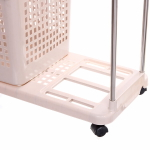 Этажерка 3х-секционная на колесиках 56х33,5х107