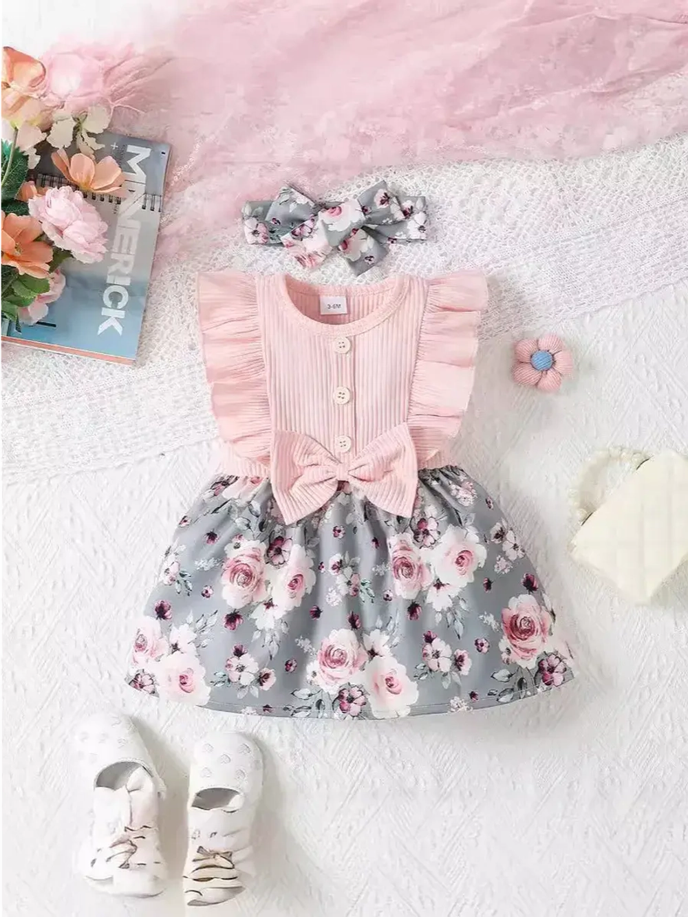 Платье для девочки летнее нарядное, сарафан