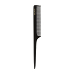 Balmain Hair Couture Расческа с хвостиком черно-белая двусторонняя Tail Comb Black and White