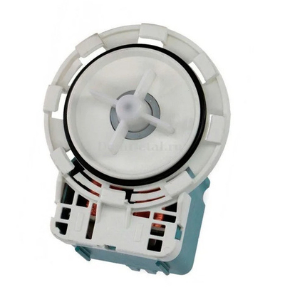 Сливной насос (помпа) подходит для стиральной машины Ardo на восьми защёлках 34W клеммы наад