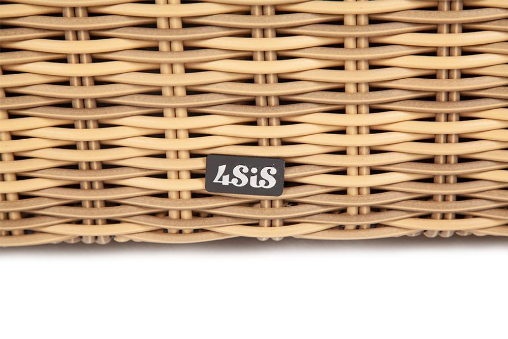 Сундук из искусственного ротанга 4Sis Porto beige