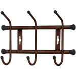 Вешалка настенная 28,5*18*6,7см медный антик ВН3/А