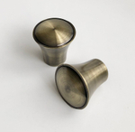 Наконечники "Принц" для кованых карнизов для штор d16 мм, цвет антик