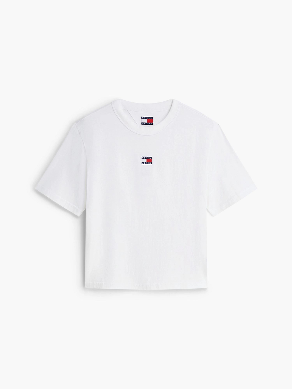 Футболка Tommy Jeans Badge Boxy Ecru