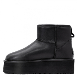 UGG Classic Mini Platform Leather Black