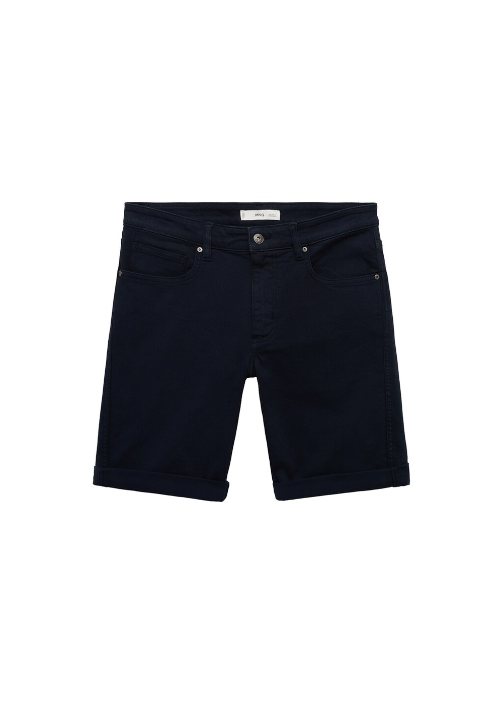 Бермуды из денима slim fit