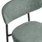 Стул Arvo серо-зеленый шенилл с черными ножками