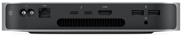 Неттоп Apple Mac Mini 2020 Tiny-Desktop/Apple M1/16 ГБ/1 ТБ SSD/Apple Graphics 8-core/OS X, серебристый (Z12P000M9, Z12P000B3)