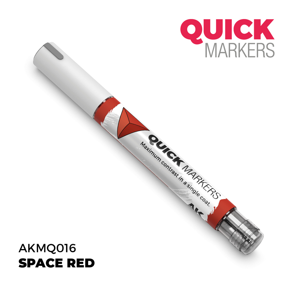 Акриловый маркер AK Interactive Quick Marker Space Red