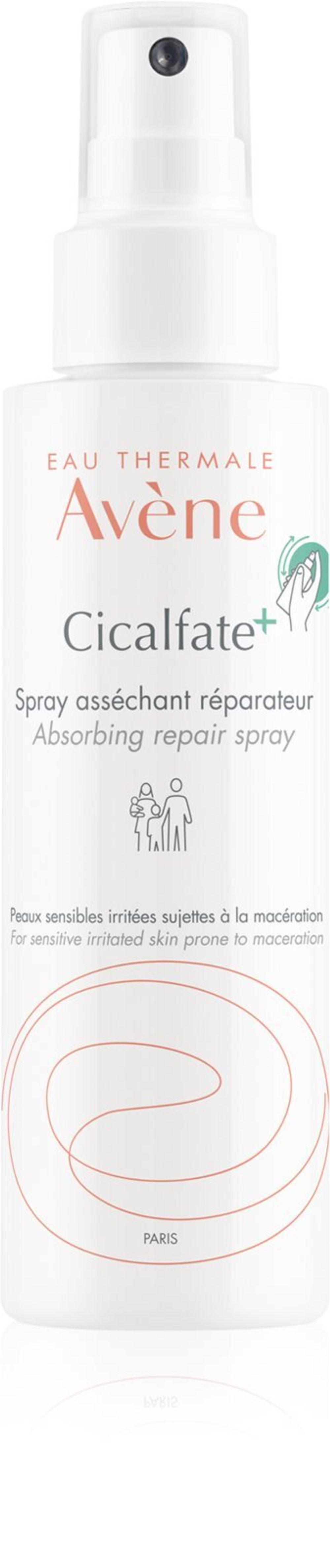 Avene Cicalfate + - подсушивающий и регенерирующий уход в спрее /   100  ml  / GTIN 3282770205633