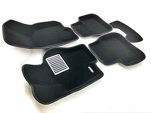 Коврики салона для VOLKSWAGEN Passat B6/B7/CC Euromat 3D Lux черные. Арт. EM3D-005412