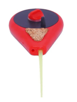 Удочка для зимней рыбалки спортивная Три Кита Балалайка УС-2, 3 штуки (удочка зимняя)