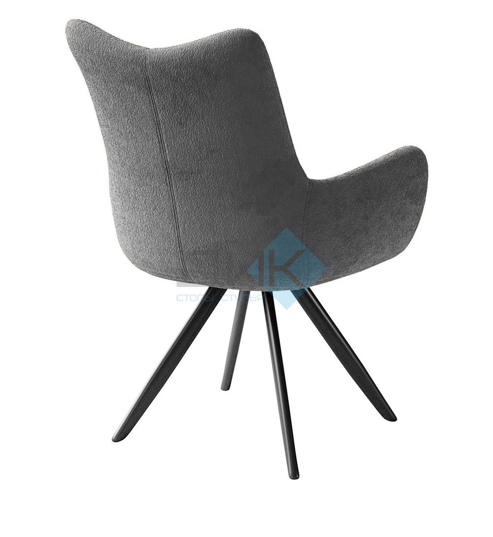 Стул DikLine 351 поворотный опоры чёрные