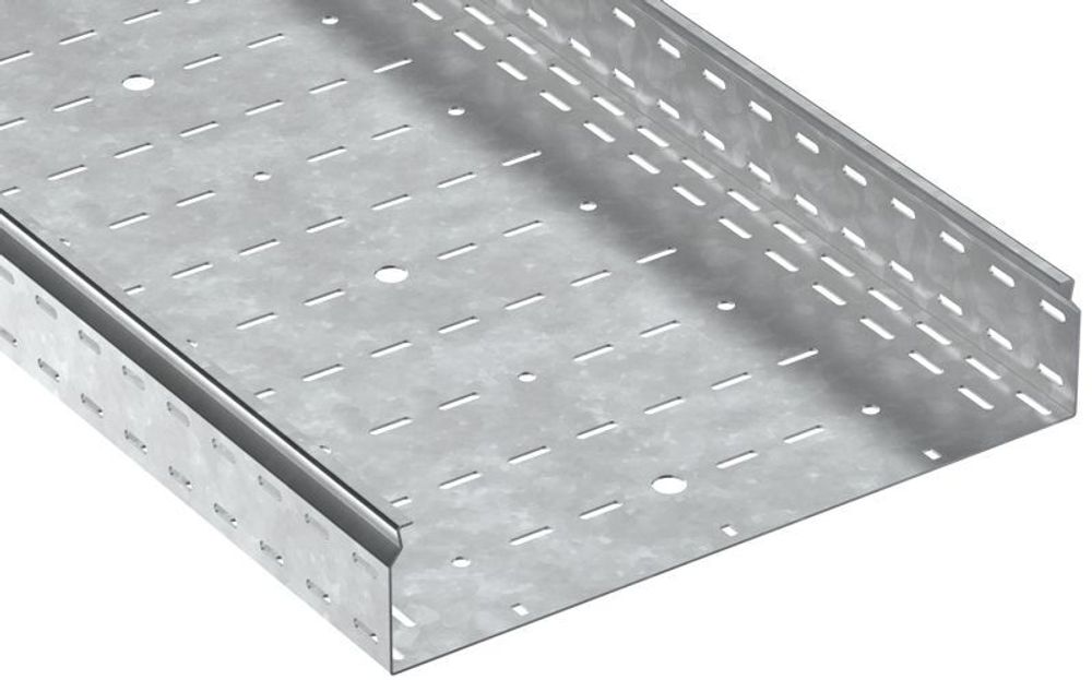 Лоток листовой перфорир. 100х500 L3000 сталь 2.0мм HDZ ESCA 7 IEK CLP10-100-500-200-3-HDZ
