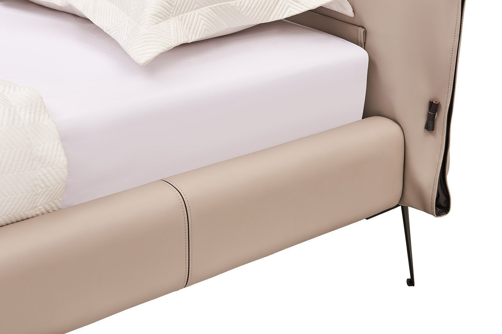 Кровать 1727 бежевая