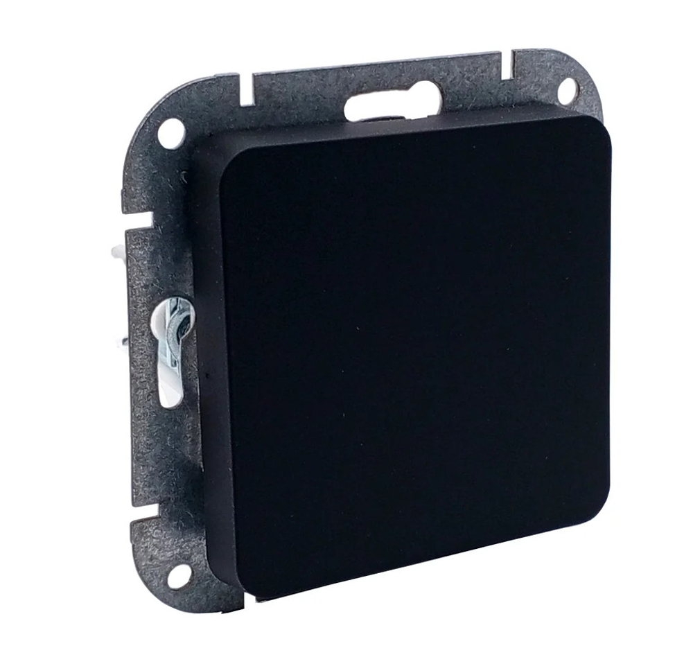 Выключатель 1-кл перекрестный Bylectrica АСТРУМ 10А карбон С6/2 10-3562