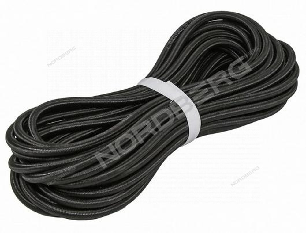 Шланг топливный резиновый в оплетке 3,2мм, 1м. NORDBERG H03207NBR-BR