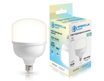 Лампа светодиодная 50W IC E27-E40 4000K 175-265V 1205004 Ambrella