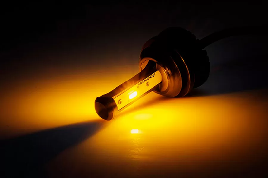 ДХО (Дневные Ходовые Огни) + поворот в штатное место вместо лампочки BA15 от Aozoom