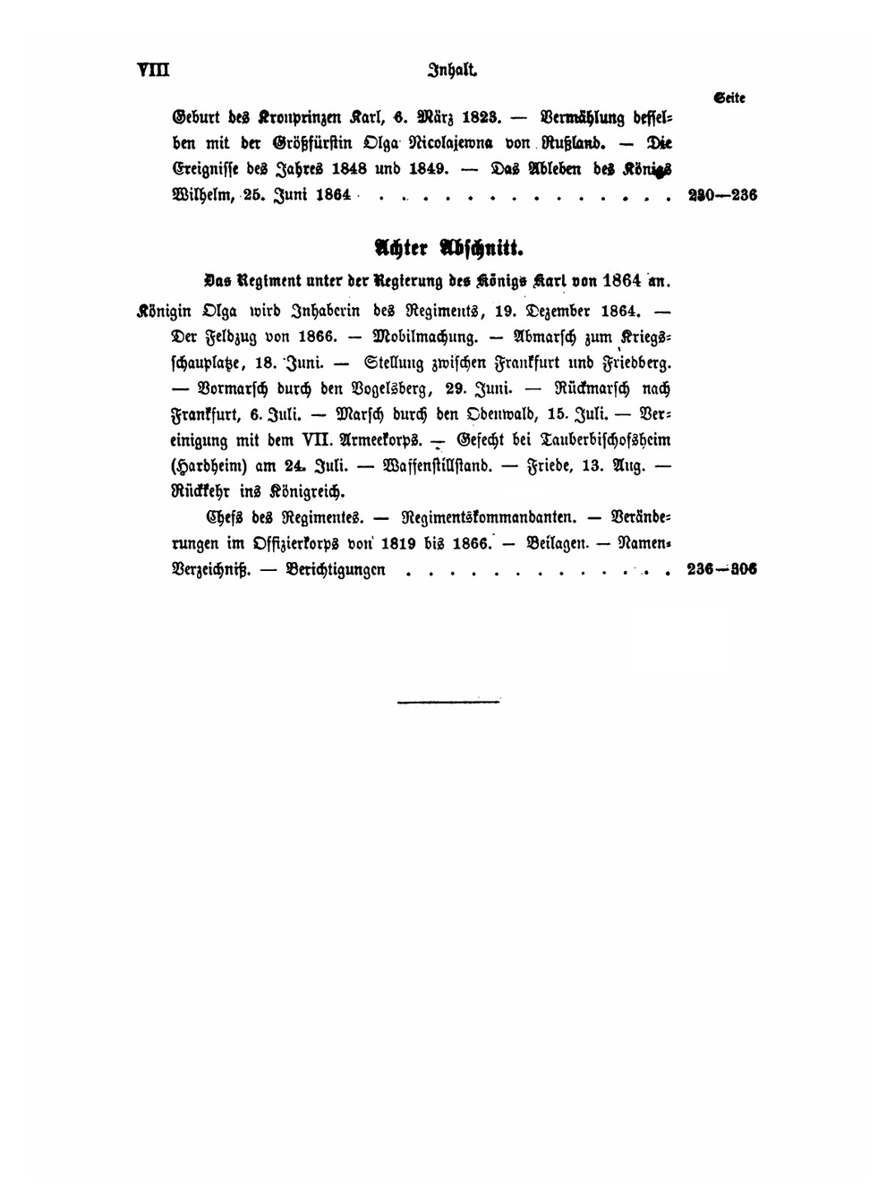 Geschichte Des Königlich Württembergischen Vierten Reiterregiments Königin Olga. 1805-1866 | Richard Starklof