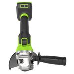 Угловая шлифовальная машина акк. Greenworks AG5900, 24V, б/щет, 125 мм, 8500 об/мин, 3D-Antikickback, без АКБ и ЗУ (3201007)