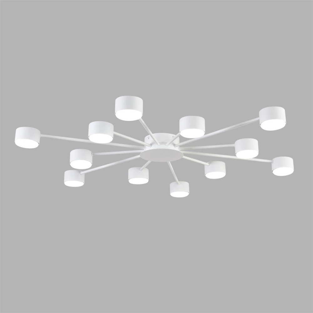 8343/12C COMFI белый, металл Люстра GX53 LED 12*7W 220V TORINA