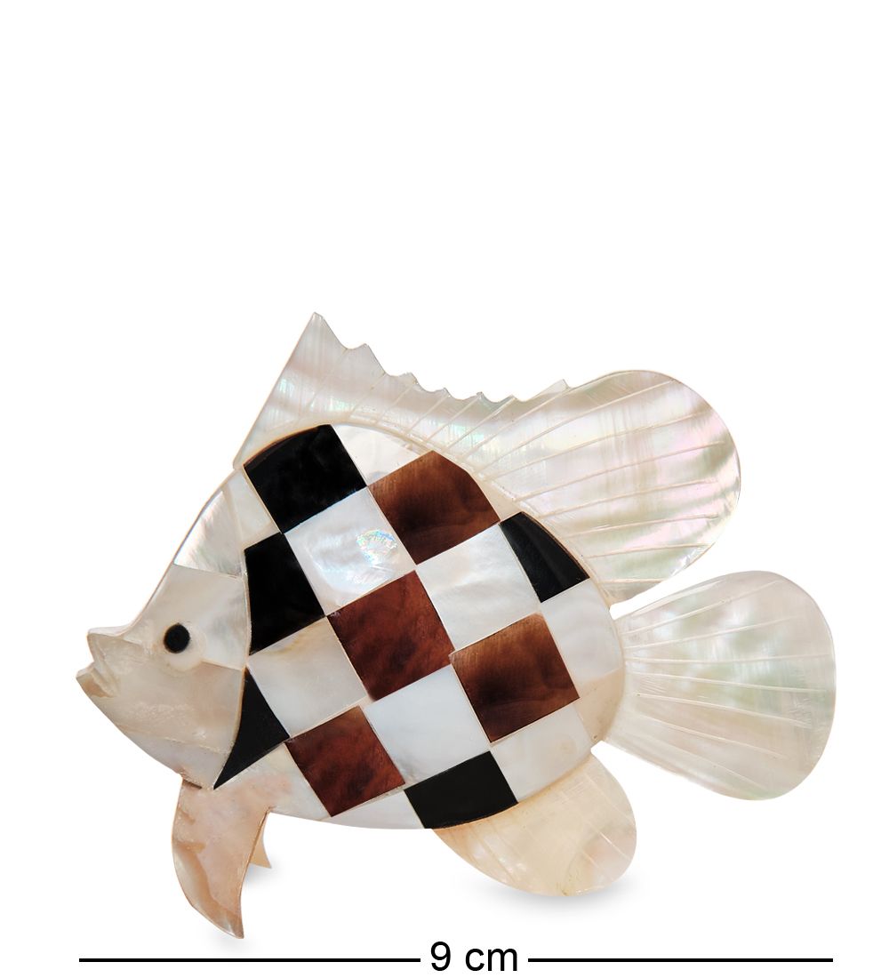 Decor and Gift 54-011-02 Декоративное изделие из перламутра «Рыба»