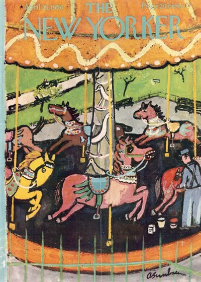 Журнал The New Yorker 21-04-1956, обложка