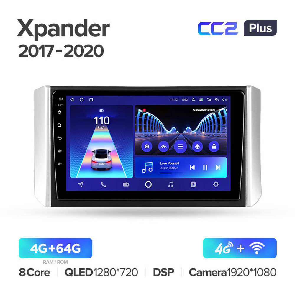 Teyes CC2 Plus 9" для Mitsubishi Xpander 2017-2020