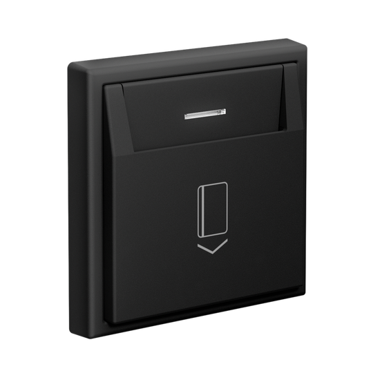 Выключатель карточный ArtGallery 10А без задержки времени быстрозажим. клем. карбон SE GAL001014S