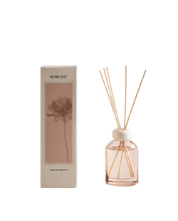 Zara Home Аромадиффузор Musky Lily 120 мл, тростниковые палочки микадо, аромат цветочный древесный, Розовый