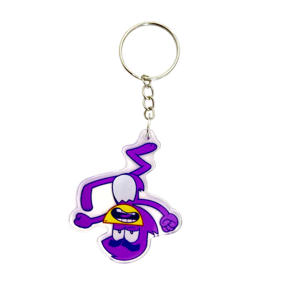 Брелок Фокки подвешен за ногу (Плохой Маскот)