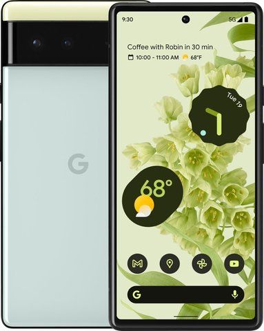 Смартфон Google Pixel 6 256GB Sorta Seafoam (green), Морская пена (USA, Global)