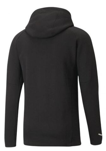 Мужская теннисная кофта Puma Teamfinal Casuals Hooded Jacket - черный