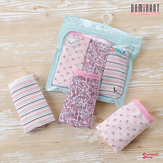 Трусики женские DOMINANT 85000-131, SHORT, 3 шт. в уп.