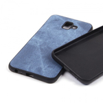 Чехол текстильный для Samsung Galaxy J6+ (2018), 010817 Голубой