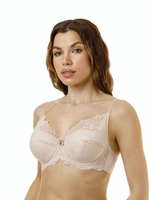 Бюстгальтер на каркасах с дублированной чашкой Base (Размер: 85F) (Цвет: пудровый)