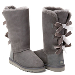 Угги Bailey Bow Tall Grey
