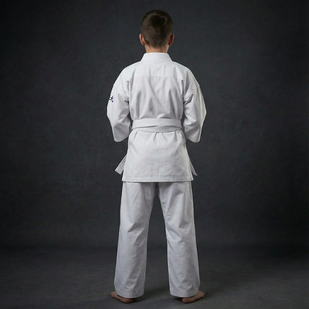 Детское кимоно для КУДО Kudowear белое